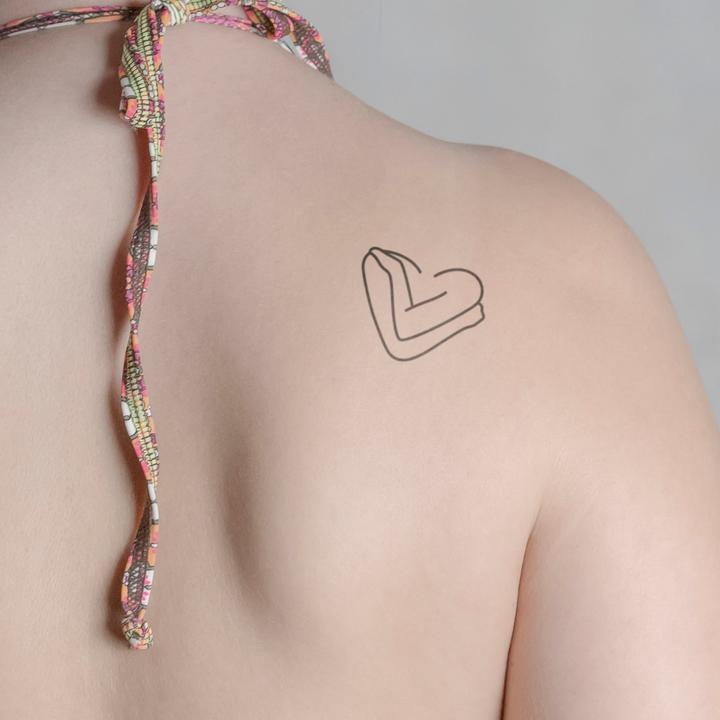 Produktbild minink Temporäres Tattoo – Selbstliebe