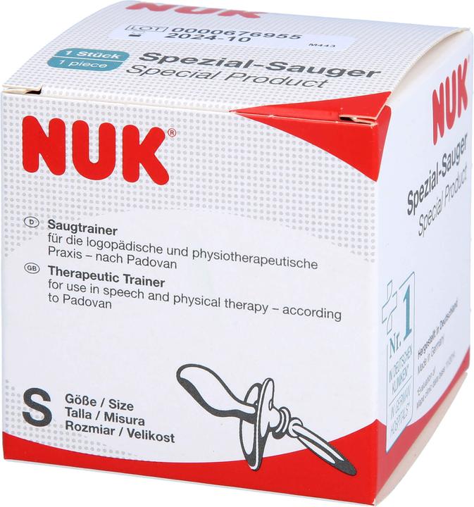 Produktbild NUK Saugtrainer Grösse S, 1 St. Sauger
