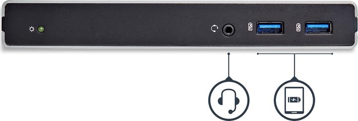 Produktbild StarTech USB 3.0 Laptop Docking Station (USB-B, 5 Ports)