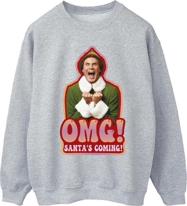 Produktbild Elf Santa's Coming Sweatshirt (3XL)