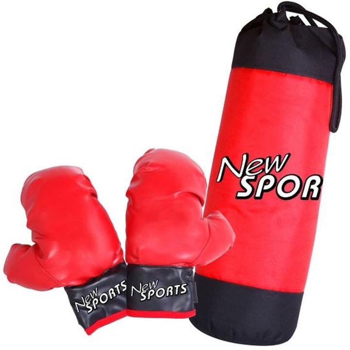 New Sports Boxsack + Boxhandschuhe (14 cm, 1.02 kg)