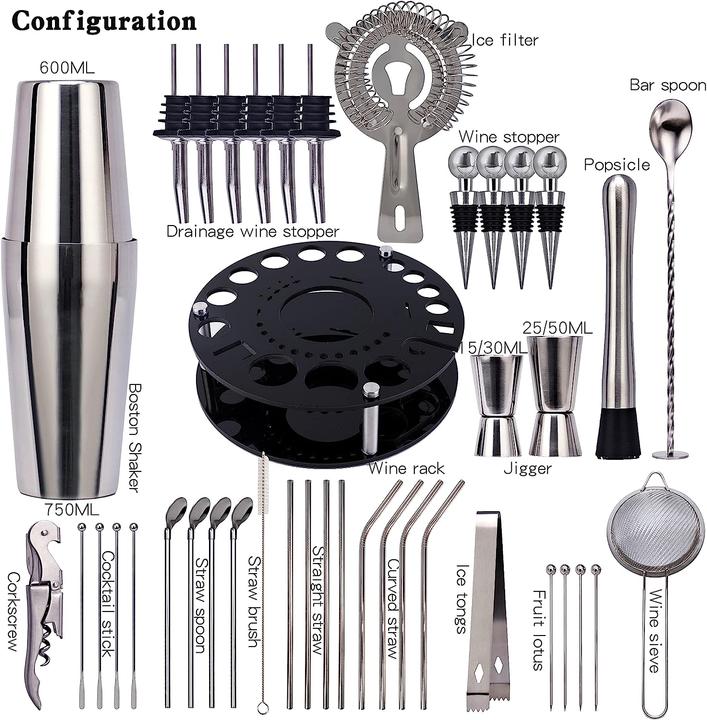 Image du produit CKductpro Kit shaker (Set de cocktail)