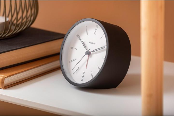 Actual product image Karlsson iron alarm clock belle numbers