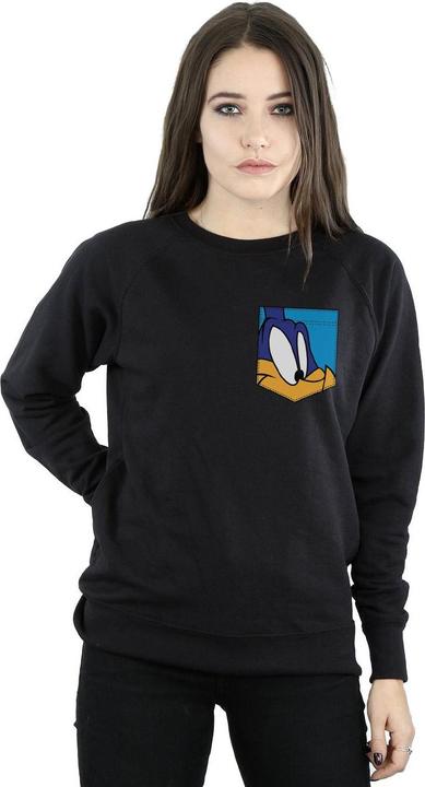 Produktbild Looney Tunes Road Runner Face Faux Pocket Sweatshirt (XXL)