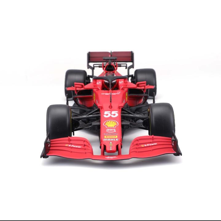 Immagine prodotto Bburago Ferrari F1 2021 #55 Sainz 1/18