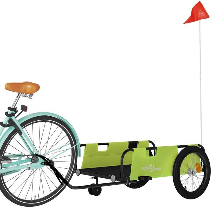 Actual product image VidaXL Fahrradanhänger Oxford-Gewebe & Eisen
