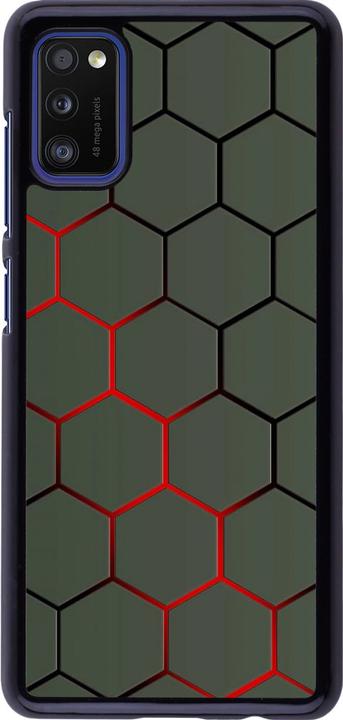 Produktbild PhoneLook Hülle Geometric Line red (Samsung Galaxy A41)