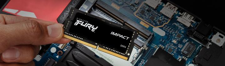 Actual product image Kingston FURY Impact (2 x 16GB, 2666 MHz, DDR4-RAM, SO-DIMM)