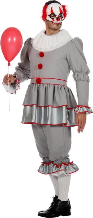 Produktbild Wilbers Herren Kostüm Halloween, Clown ES, 2-Teilig (48)