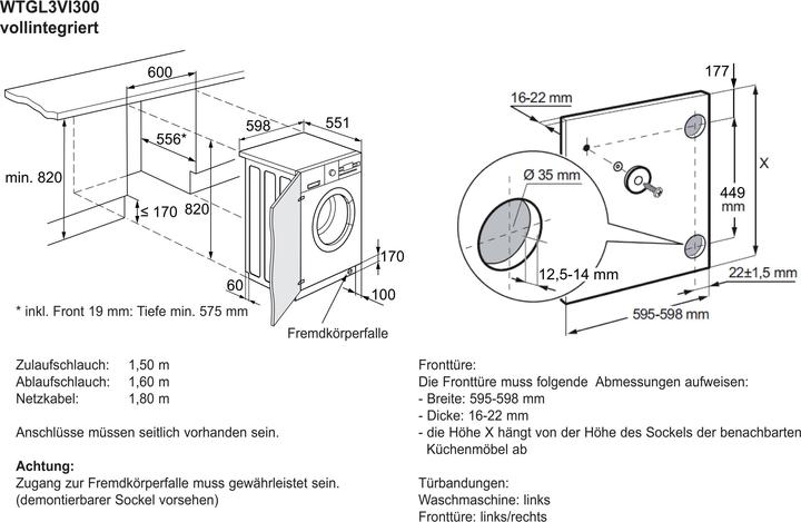 Produktbild Electrolux WTGL3VI300 (EU-Stecker)