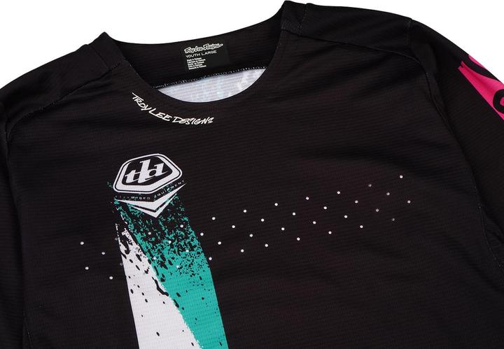 Image du produit Troy Lee Designs Sprint Jersey, Full Pull, black, youth M (M)