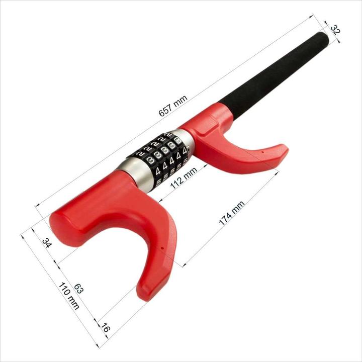 Immagine prodotto Schmidt Security Tools Lenkradschloss
