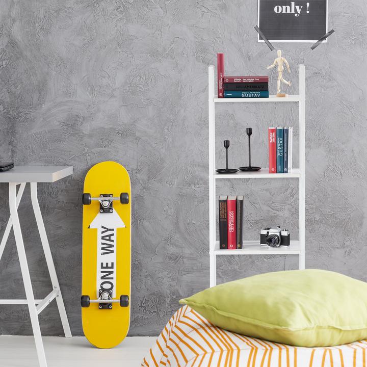Image du produit Relaxdays Etagère sur pied avec 4 étages (44 x 31,5 x 136 cm)