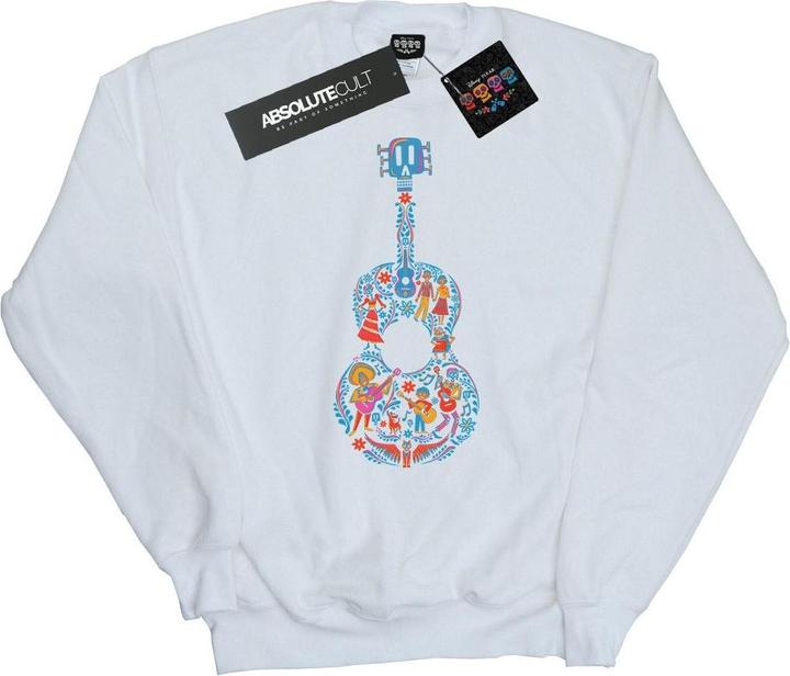 Actual product image Disney Womens/Ladies Coco Guitar Pattern Sweatshirt (XXL)