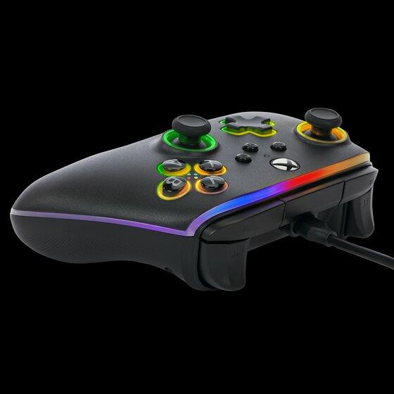 Immagine prodotto PowerA Controller XB Advantage cablato Lumectra nero (Xbox Series X, Xbox Serie S)