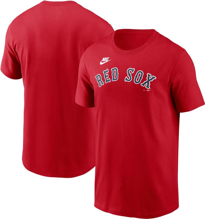 Nike Boston Red Sox Cooperstown Wordmark Cotton Te XL (XL)