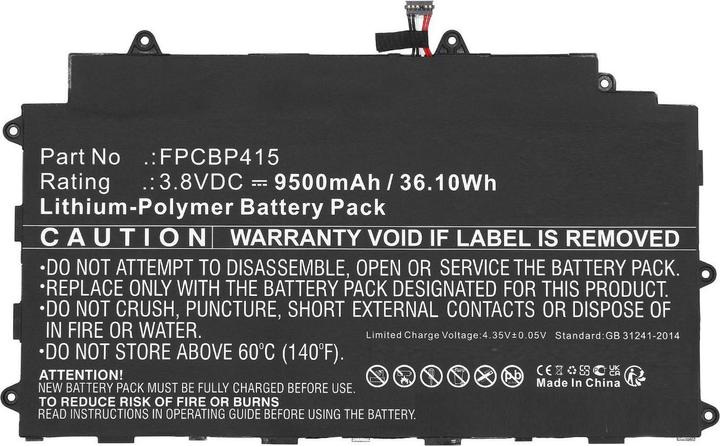 Immagine prodotto CoreParts Batteria per notebook Fujitsu (9500 mAh)