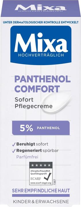 Energy Label Mixa Panthenol Comfort, cream, 50 ml (Body cream, 50 ml)