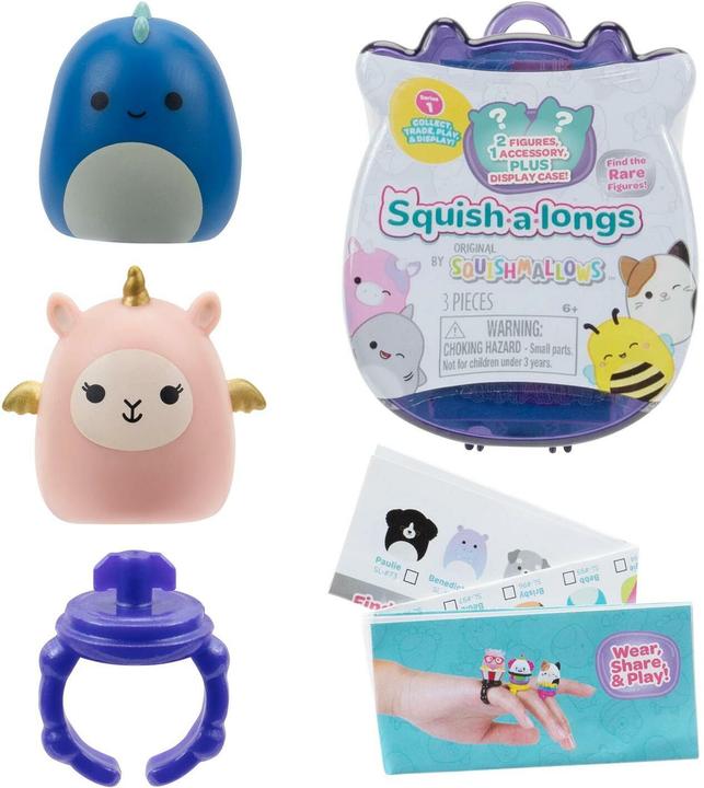 Actual product image Squishmallows Squish a longs minifigures