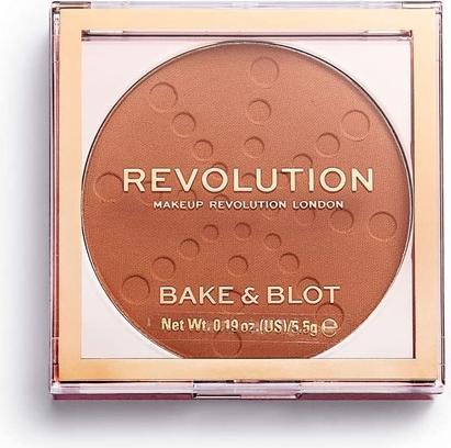 Actual product image Makeup Revolution Revolution Bake & Blot Powder in Orange