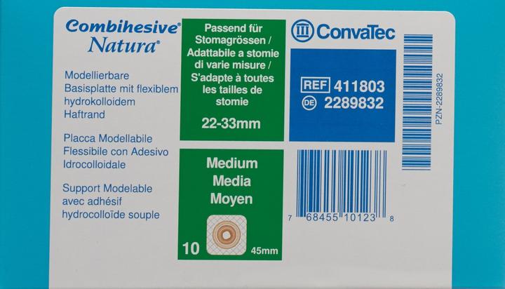 Produktbild ConvaTec modellierbare Basisplatte (10 Stück, 2106.81 ml, 320 g)