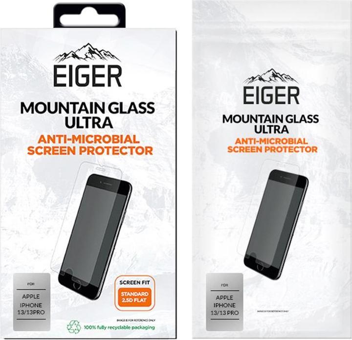 Immagine prodotto Eiger Mountain Glass Ultra (1 Pezzo/i, Apple iPhone 13, Apple iPhone 14, Apple iPhone 13 Pro)