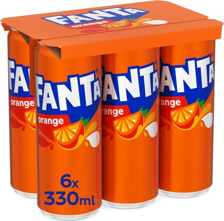 Produktbild Fanta Orange (6 x 33 cl)