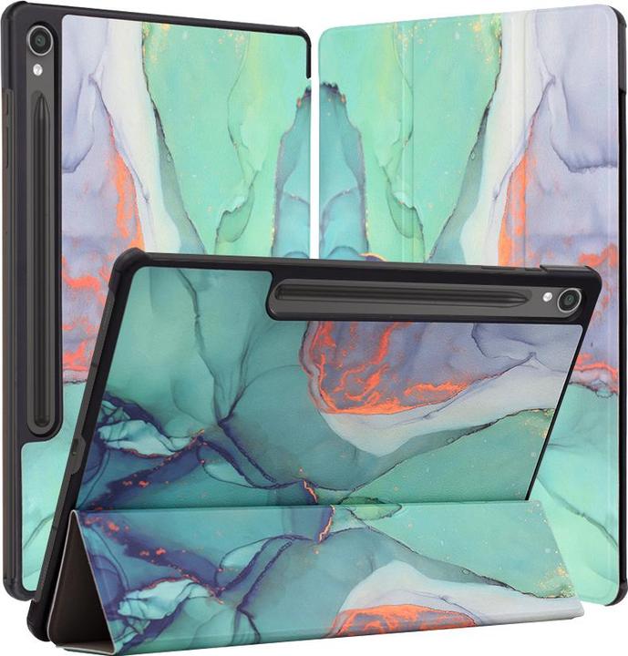 Produktbild Techsuit - FoldPro - Samsung Galaxy Tab S9 / S9 FE / S10 FE - Green Time (Samsung Galaxy Tab S10 FE)