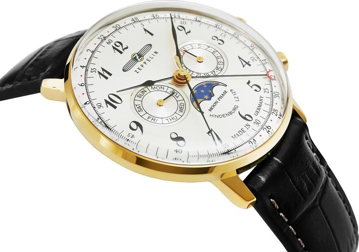 Actual product image Zeppelin LZ129 Hindenburg moon phase (Chronograph, 40 mm)