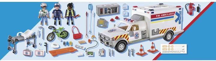 Produktbild Playmobil Rettungs-Fahrzeug: US Ambulance (70936, Playmobil City Action)
