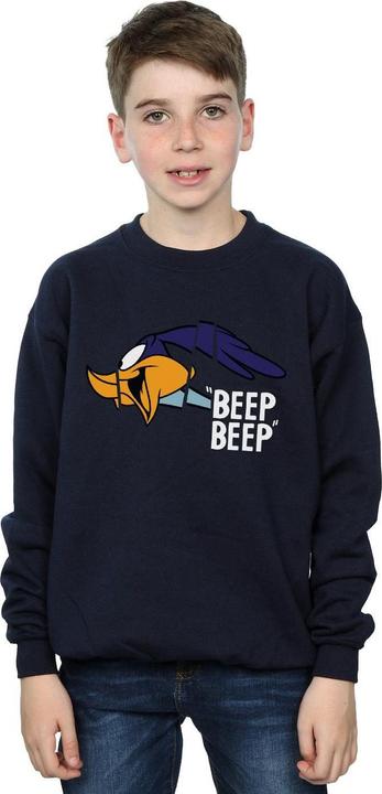 Immagine prodotto Looney Tunes Felpa in cotone Beep Beep Road Runner per ragazzi (152, 158)