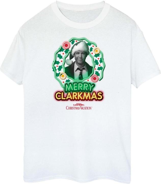 Image du produit National Lampoon´s Vacation T-shirt en coton Clarkmas Greyscale Femmes/Dames (M)