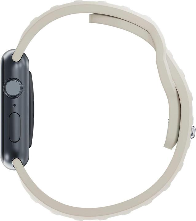 Produktbild 3MK Silicone Watch Strap beżowy/beige dla Apple Watch 38/40/41mm (Silikon, Edelstahl)