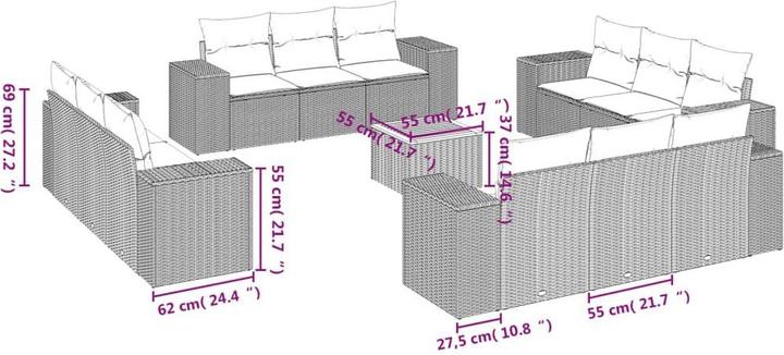 Actual product image VidaXL Silvano