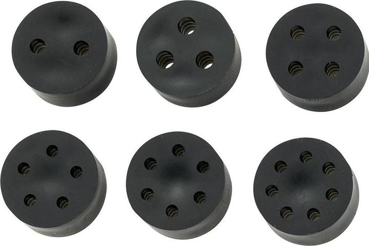 Actual product image Tru Components TC-10820796 TC-MH23-4F203 Multiple sealing insert M25 4 x 3.8 - 5
