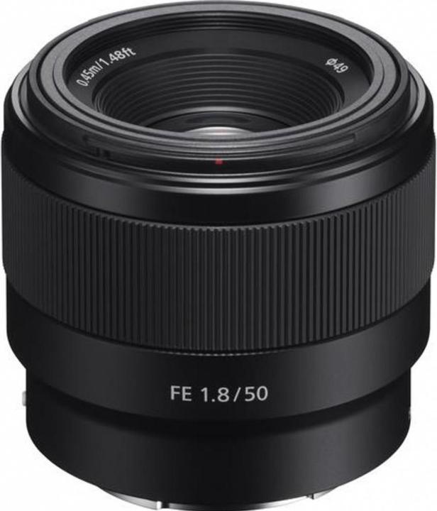 Sony FE 50mm f/1.8 (Sony E, Full-frame)