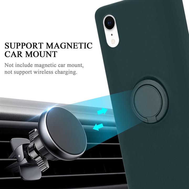 Produktbild Cadorabo TPU Liquid Ring Silicone Case Hülle (Apple iPhone XR)
