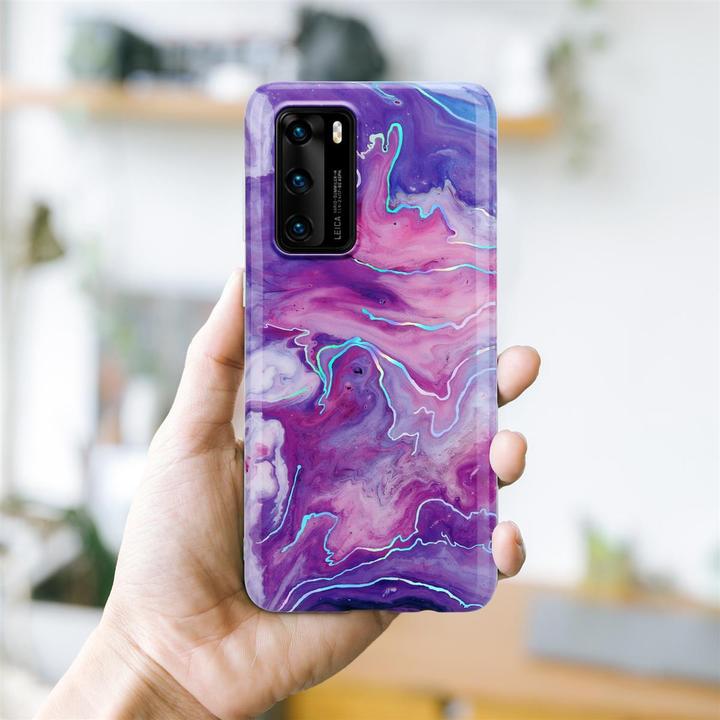 Immagine prodotto Cadorabo IMD TPU Colourful Marble Cover (Huawei P40)