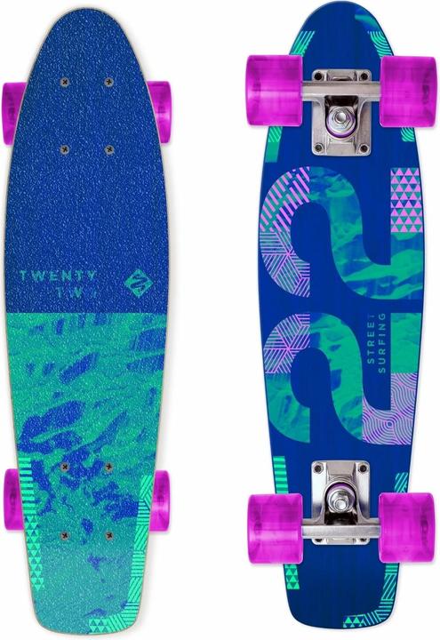 Streetsurfing skateboard cruiser beach board twenty two (0.94")