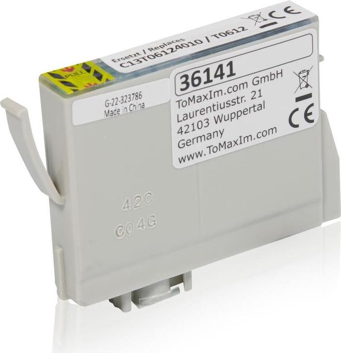 Immagine prodotto Inkadoo Cartucce d'inchiostro compatibili con Epson C13T06124010 / T0612 XL, ciano Ciano (C)