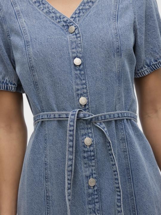 Produktbild Vero Moda VMJANET Kurzes Kleid Jeanskleid (L)