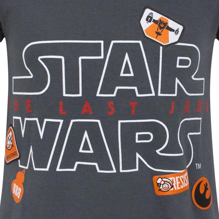 Actual product image Star Wars Girls Badge T-Shirt (116)