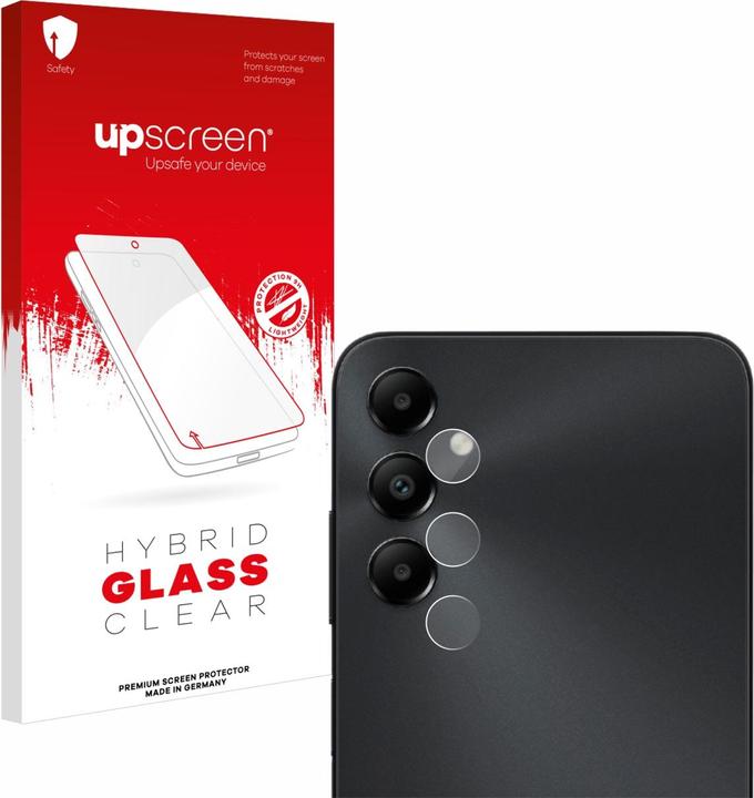 Actual product image upscreen Scratch Shield armoured glass film (1 Piece, Samsung Galaxy A05s)