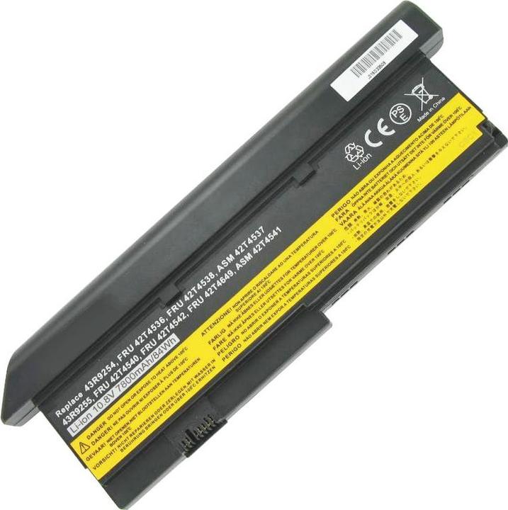 Lenovo Akku ThinkPad X200, 42T5434, 42R4536 (6 Zellen, 7800 mAh)