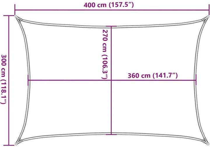 Actual product image VidaXL Awning (300 x 400 cm)