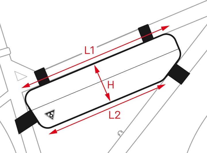 Productafbeelding Topeak MidLoader Bikepacking (4.50 l, Frametas)