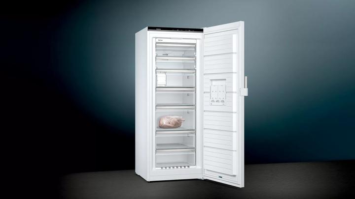 Produktbild Siemens iQ500, Freistehender Gefrierschrank, 176 x 70 cm, Weiss, GS54NEWCV (Freistehend, 328 l)