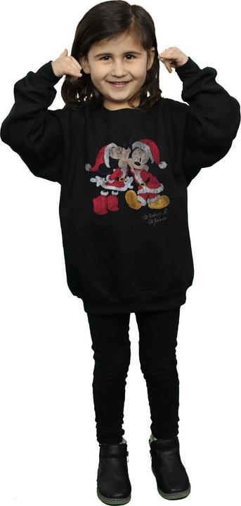 Produktbild Disney Mickey And Minnie Christmas Kiss Sweatshirt Mädchen (152, 158)