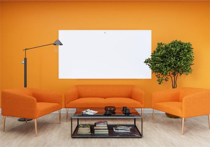 Actual product image SHE SHX SHXA1000-WiFi Infrared heater with WiFi 1000 Watt, white (1000 W)