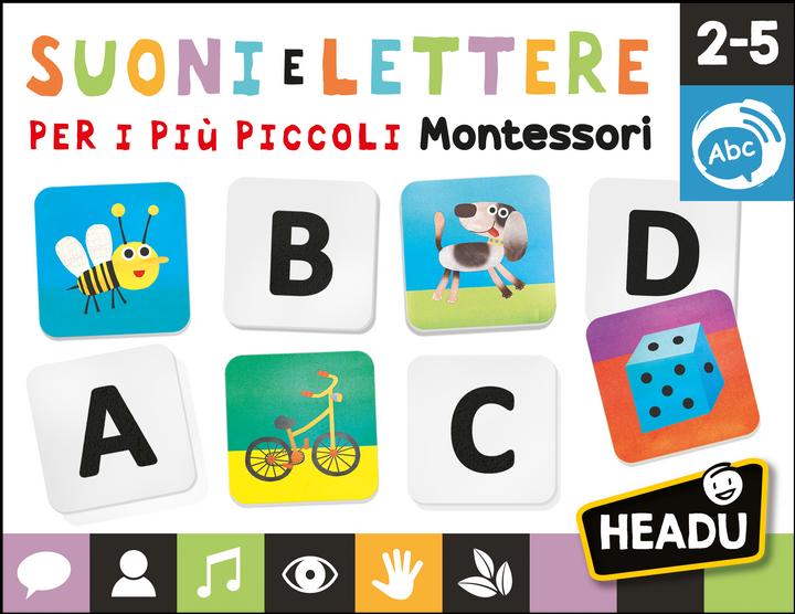 Immagine prodotto Headup Games Suoni e Lettere per i più Piccoli Montessori (Italiano)
